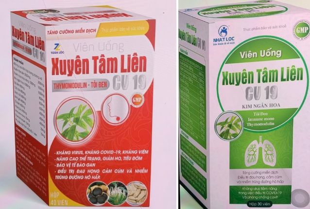 Thực phẩm 'kháng COVID-19' nghi bị làm giá: Quản lý thị trường vào cuộc kiểm tra