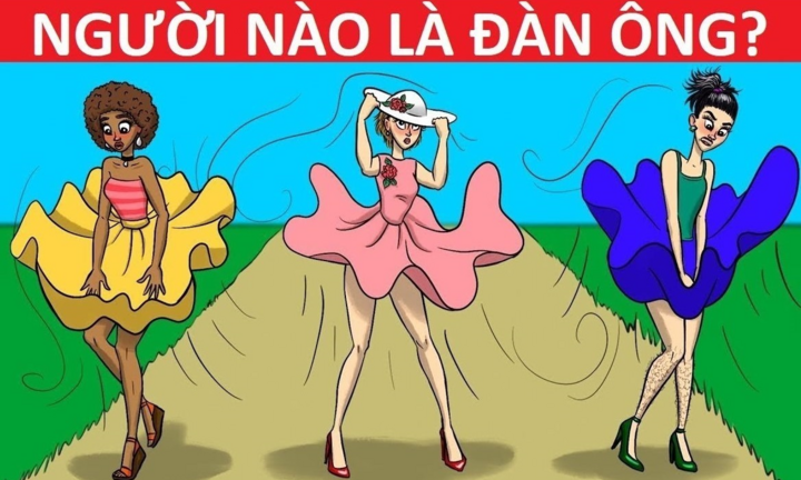 Trong bức hình này, ai là đàn ông?