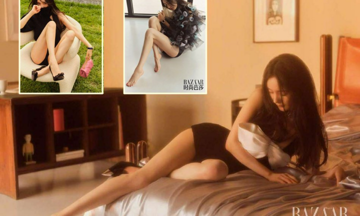 Dương Mịch lại khiến dân mạng 'phát sốt' bởi đôi chân quá nuột nà