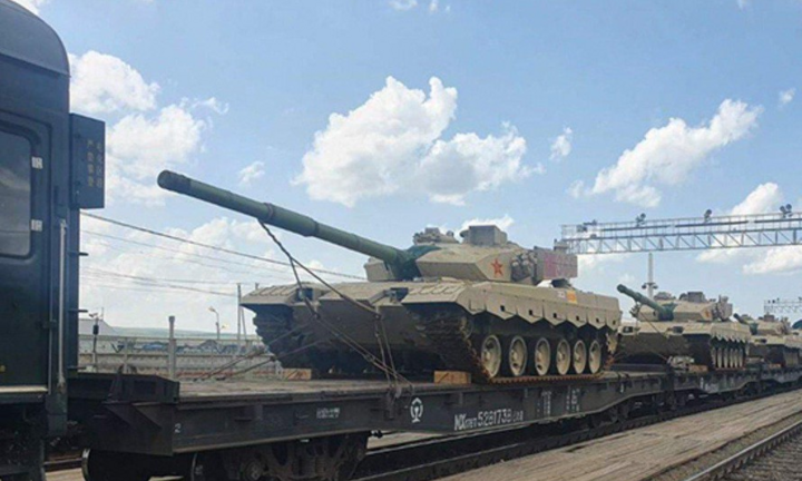 Trung Quốc đưa xe tăng Type 96 đến Nga tham dự Army Games 2021