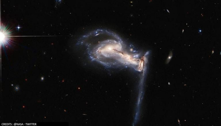 Ngoạn mục hình ảnh 3 thiên hà giằng co, xâu xé nhau