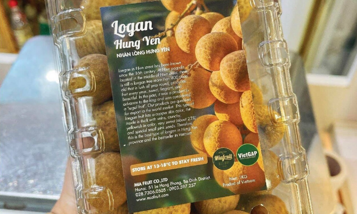 Nhãn lồng Hưng Yên vượt 'bão' COVID-19 bay sang Singapore 