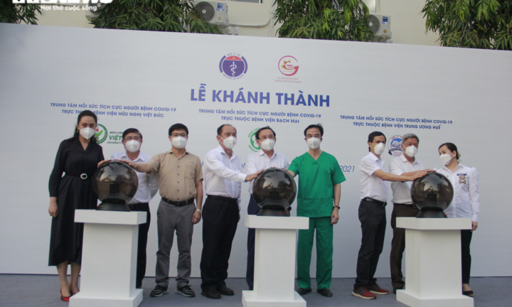 Ba trung tâm hồi sức tích cực 1.500 giường tại TP.HCM sẵn sàng nhận bệnh nhân