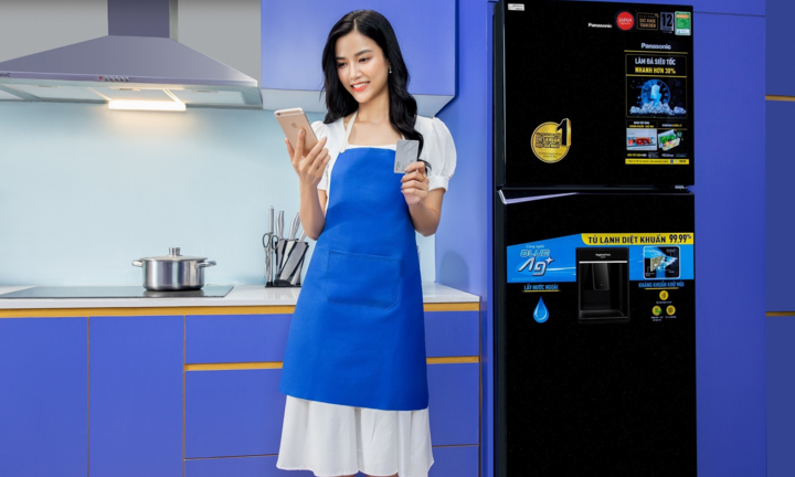 Panasonic ra mắt tủ lạnh tích hợp công nghệ diệt khuẩn 99,99% toàn ngăn mát