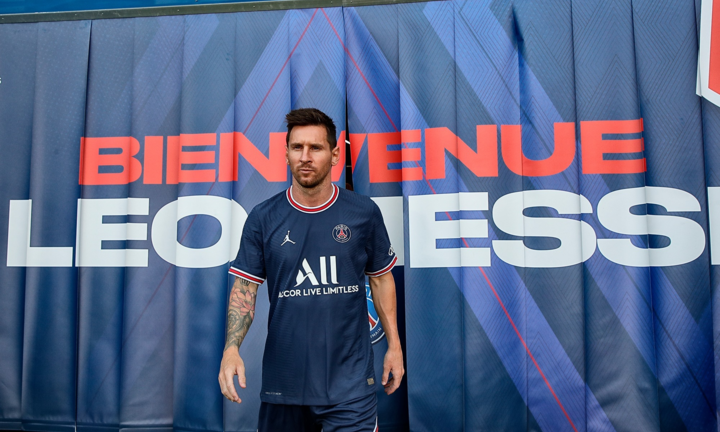 Hình ảnh đầu tiên Messi khoác áo PSG