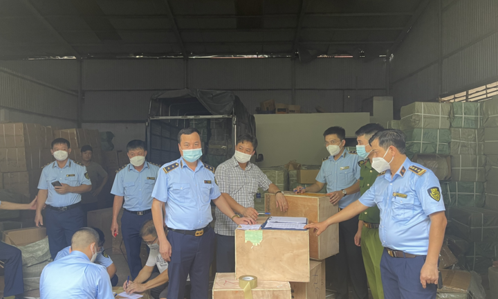 Bắc Ninh: Thu giữ gần 50 tấn hàng có dấu hiệu giả mạo các nhãn hiệu nổi tiếng