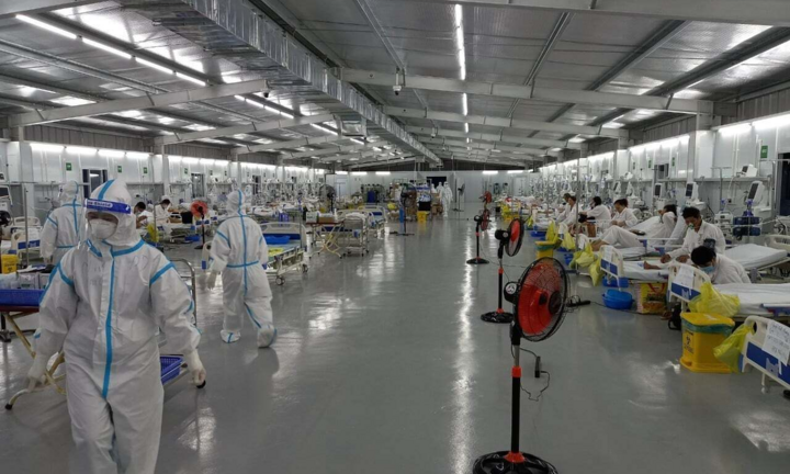Hoàn thiện giường bệnh đến đâu, trung tâm hồi sức nhận bệnh nhân COVID-19 đến đó