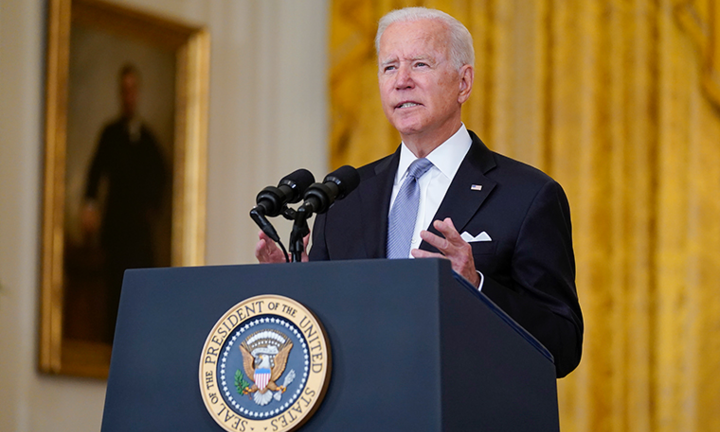 Tổng thống Mỹ: Quân đội Afghanistan đã không sẵn sàng chiến đấu