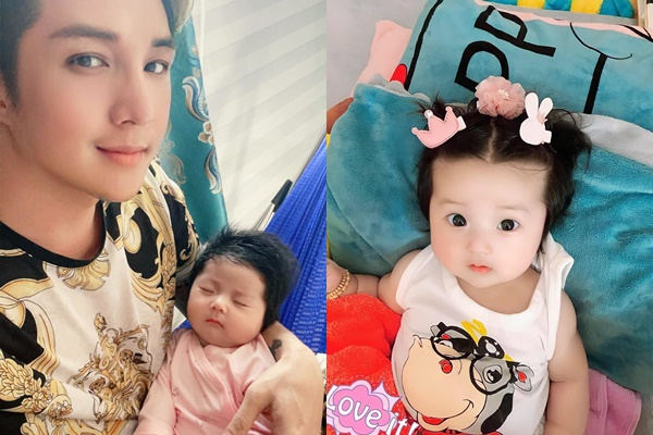 Tan chảy trước vẻ đáng yêu của con gái ‘ông vua hội chợ’ Lâm Chấn Khang