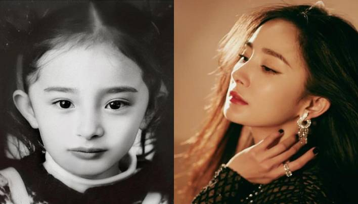 Vẻ đẹp từ thuở nhỏ tới khi trưởng thành của Dương Mịch 