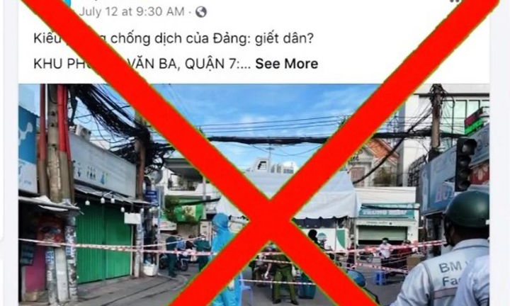 Lá bài 'dân chủ, 'nhân quyền' không thể hạ quyết tâm chống dịch của Việt Nam