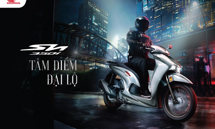 Honda Việt Nam chính thức giới thiệu mẫu xe ga cao cấp hoàn toàn mới SH350i