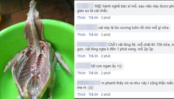 Khoe thành quả làm thịt ngan, cô gái ấm ức không hiểu vì sao bị mẹ mắng tới tấp