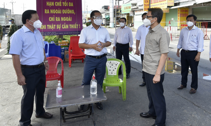 Phó Thủ tướng Vũ Đức Đam: Long An kiểm soát cho được dịch bệnh trước ngày 1/9