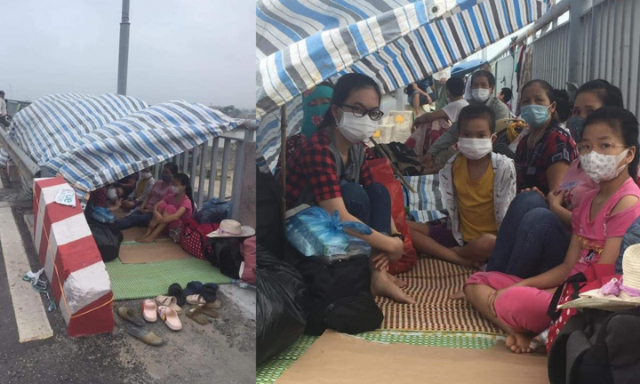 Nhiều người bị 'mắc kẹt' ở cửa ngõ Thái Bình: Chính quyền lên tiếng