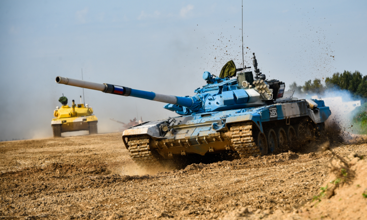 Bán kết Tank Biathlon 2021: Nga, Trung Quốc đua tranh quyết liệt