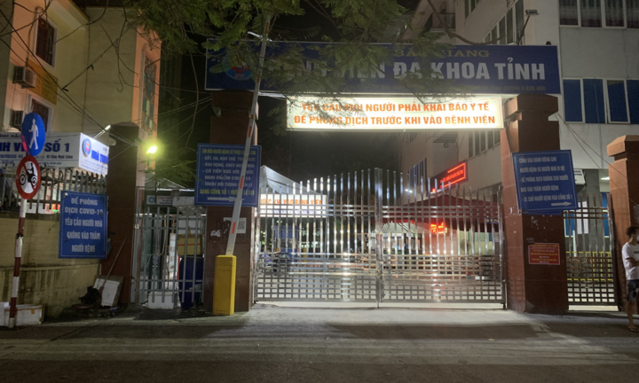 Nhân viên thành F0, Giám đốc Bệnh viện Đa khoa tỉnh Bắc Giang bị phê bình