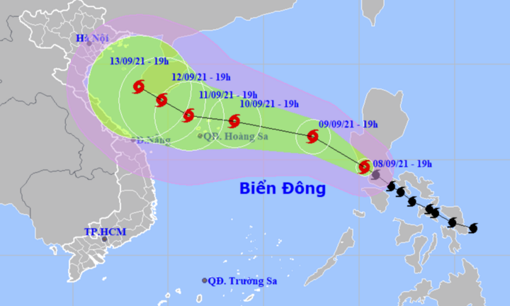 Bão Conson vượt qua Philippines, giật cấp 11 đi vào Biển Đông