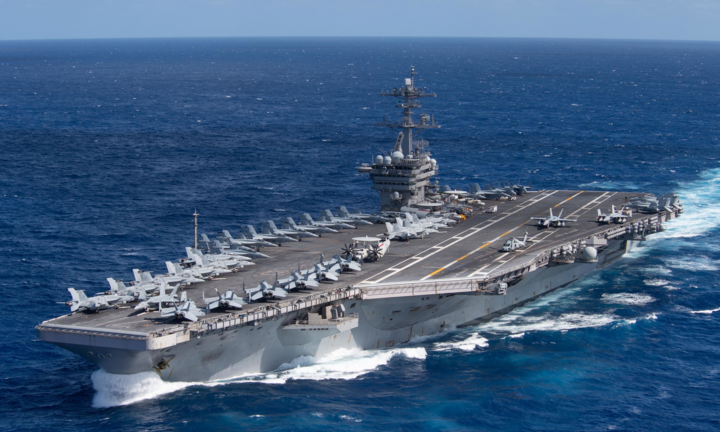 Video: Cận cảnh tàu sân bay lớn nhất thế giới USS Roosevelt của Mỹ