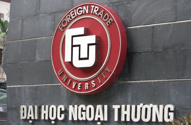 Điểm chuẩn Đại học Ngoại thương thấp nhất 28,05