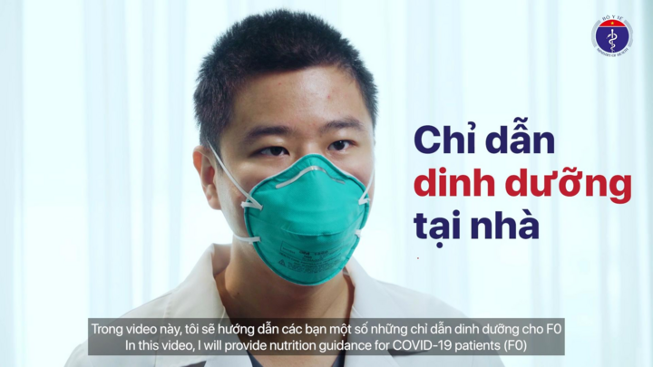 Video: Bộ Y tế hướng dẫn chế độ dinh dưỡng cho F0, F1 tại nhà