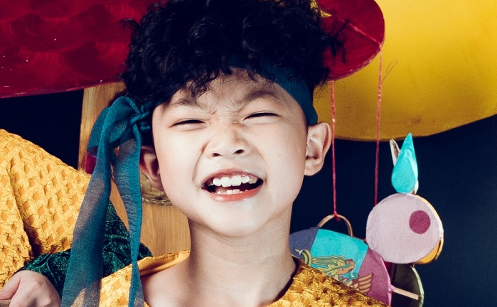 Cháu trai ca sĩ Ngọc Sơn hoá chú Cuội trong bộ ảnh đón Trung thu 2021