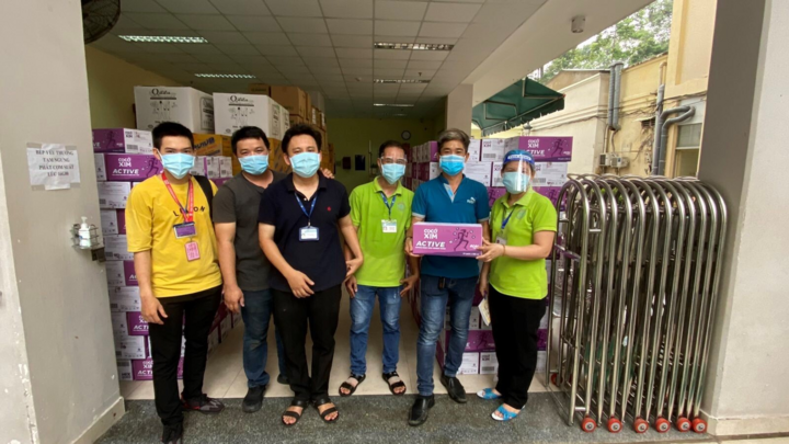 Cocoxim tiếp năng lượng tuyến đầu chống dịch