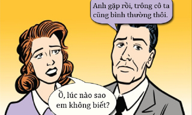 Khi chồng nói về nhan sắc cô hàng xóm