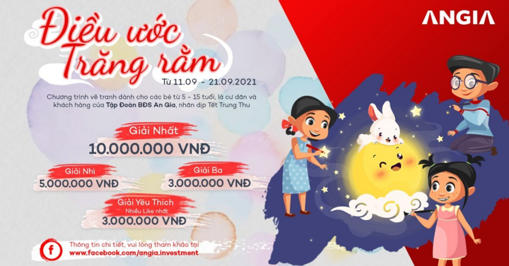 Tập đoàn BĐS An Gia khép lại thành công chương trình 'Điều ước trăng rằm 2021'