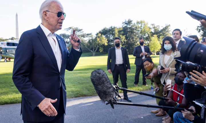 Nhà Trắng thừa nhận ông Biden khó chịu với việc báo chí Mỹ đặt câu hỏi lạc đề