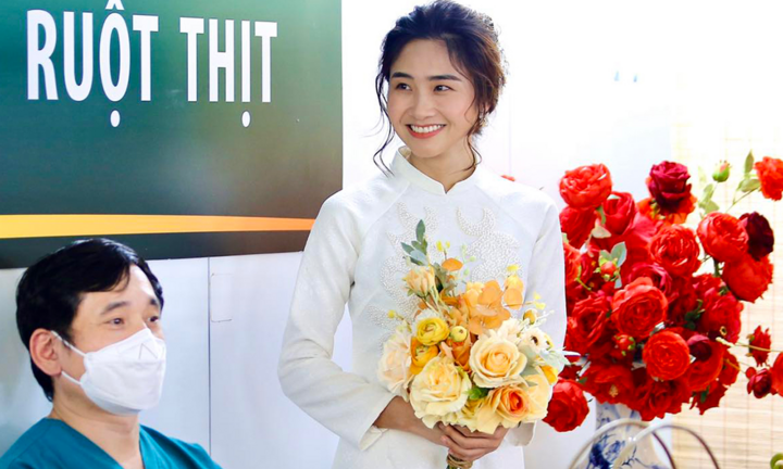 Đám cưới qua điện thoại của nữ điều dưỡng Hà Nội tại BV dã chiến TP.HCM