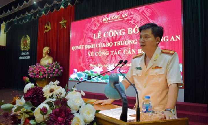 Đại tá Nguyễn Thanh Trường làm Giám đốc Công an tỉnh Hưng Yên