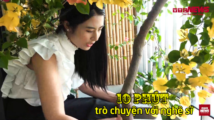 10 phút với nghệ sĩ: Hoa hậu Ngọc Hân tập làm nông dân mùa dịch