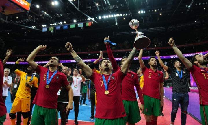 Đánh bại Argentina, Bồ Đào Nha lần đầu tiên vô địch World Cup futsal
