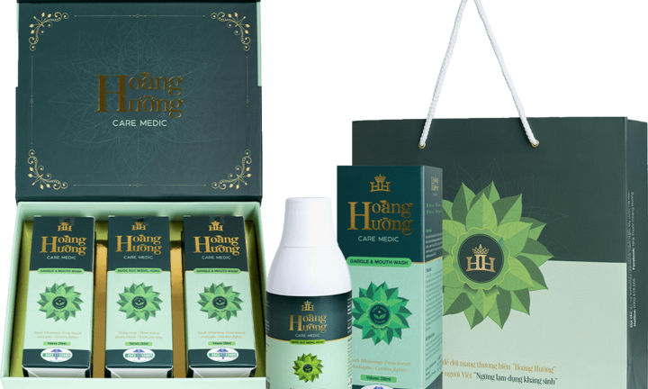 Khám phá nước súc miệng, họng không cồn của dược phẩm Hoàng Hường