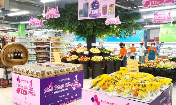 Hệ thống siêu thị BRGMart & Minimart HaproFood/BRGMart khuyến mãi mừng sinh nhật