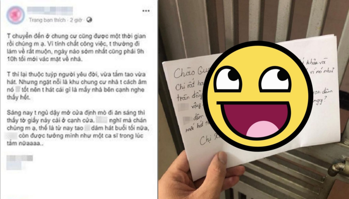 Cứ 10 giờ đêm lại vào nhà tắm hát, chàng trai bỗng một ngày nhận được ‘tâm thư’ 