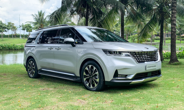 Kia Carnival 2021 ra mắt tại Việt Nam, giá từ 1,199 tỷ đồng