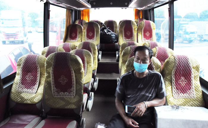 Ngày đầu mở lại, xe liên tỉnh ở Hải Phòng vắng khách, chủ yếu chở hàng hóa
