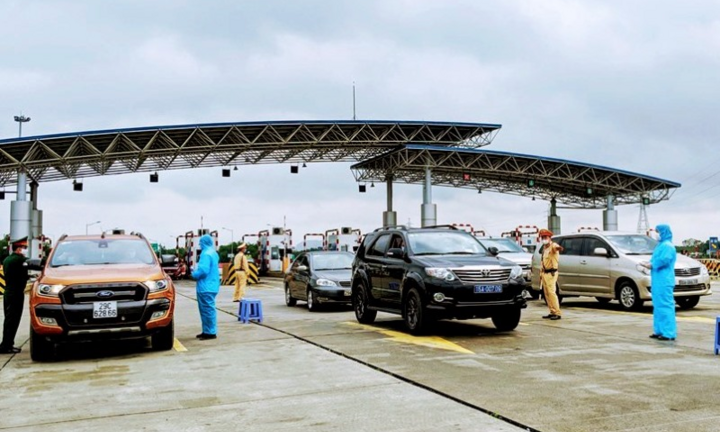 Hà Nội tạm bỏ chốt kiểm soát trên cao tốc Hà Nội - Hải Phòng