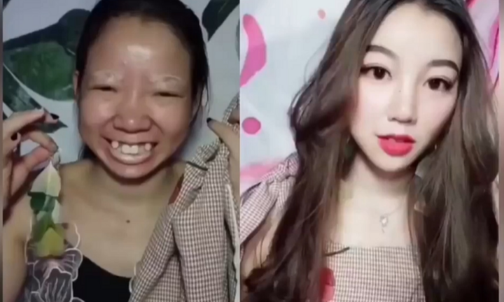 Choáng váng xem clip 'gái xấu' trang điểm thành mỹ nhân