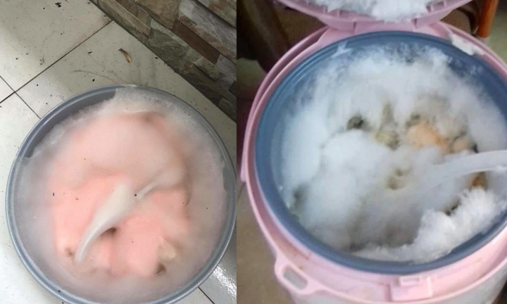 Món 'kẹo bông gòn' bằng nồi cơm điện: Ai thấy cũng bỏ chạy vì quá bốc mùi