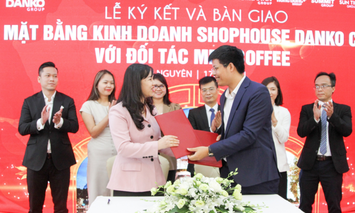 Các thương hiệu lớn mở rộng kinh doanh tại shophouse Danko City