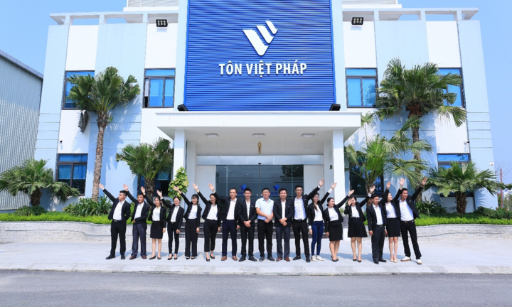 Tôn Việt Pháp ra mắt dòng sản phẩm Gold cao cấp