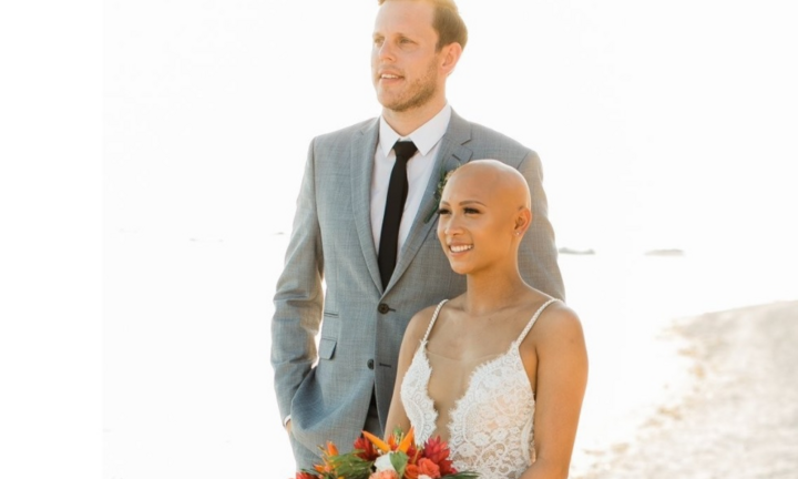 Những cô dâu dám khoe đầu trọc trong đám cưới