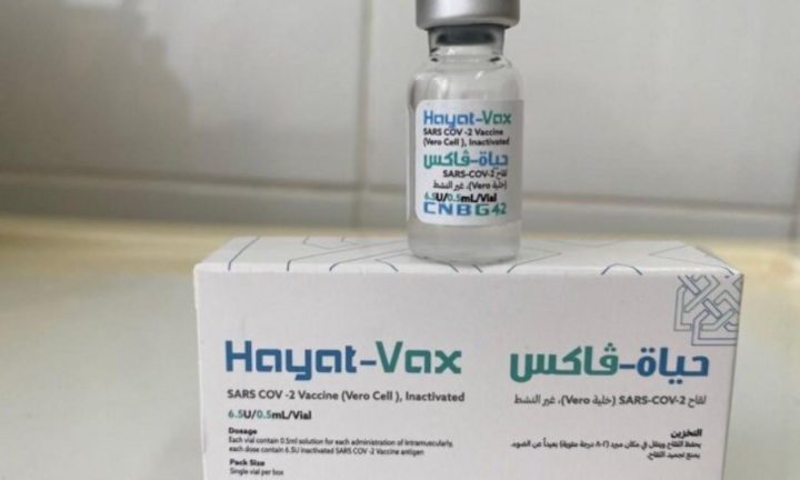 Có thể dùng vaccine COVID-19 Hayat-Vax tiêm mũi 2 cho người đã tiêm Sinopharm