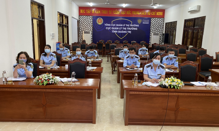 Cục QLTT Quảng Trị đẩy mạnh thực hiện nhiệm vụ trọng tâm Quý IV năm 2021 