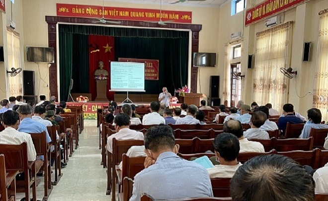 Thái Bình: Tổ chức tập huấn về ATTP cho Ban công tác Mặt trận các khu dân cư