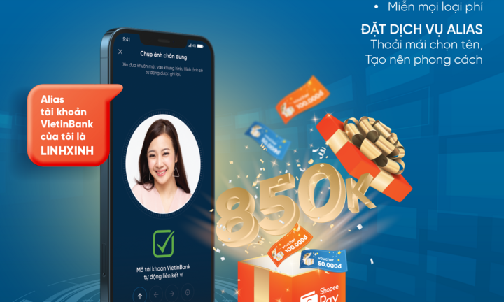 Liên kết VietinBank - Shopee sắm thả phanh