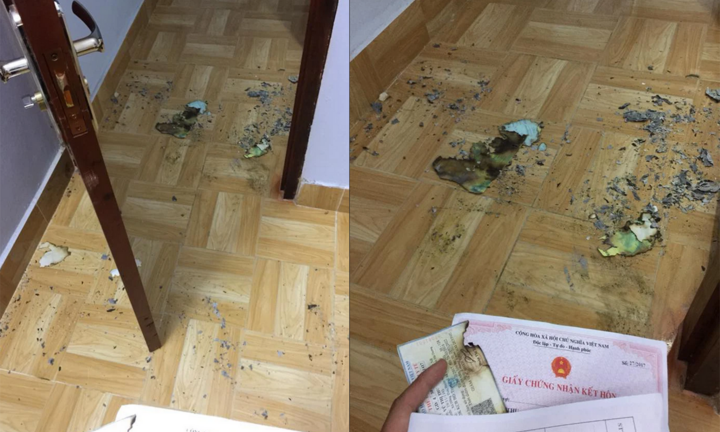 Đôi trẻ cãi nhau: Vợ đốt giấy hun khói phòng, chồng có màn trả đũa gây ‘tái mặt’